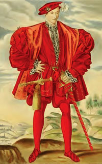 Men’s Renaissance clothing during the reign of Henry VIII